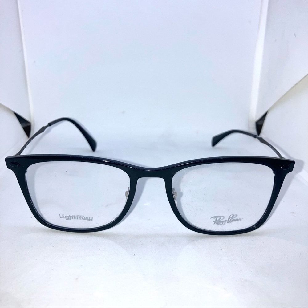 Ray-ban RX7086 Light ray Shiny Black Eyeglasses